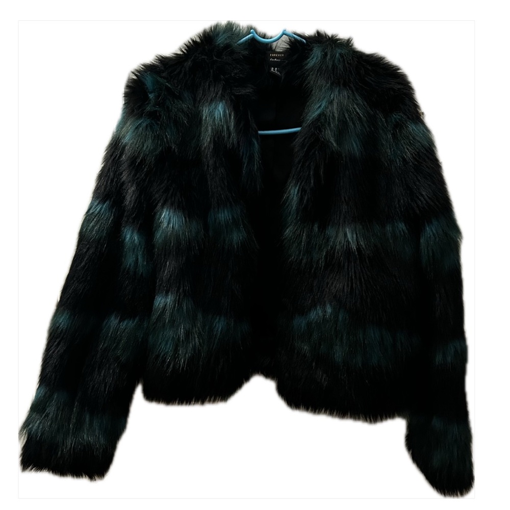 Y2K Faux Fur Coat